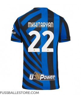 Günstige Inter Milan Henrikh Mkhitaryan #22 Heimtrikot 2024-25 Kurzarm